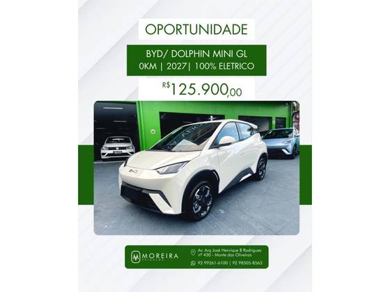 BYD DOLPHIN MINI 38 KW ELÉTRICO GL
